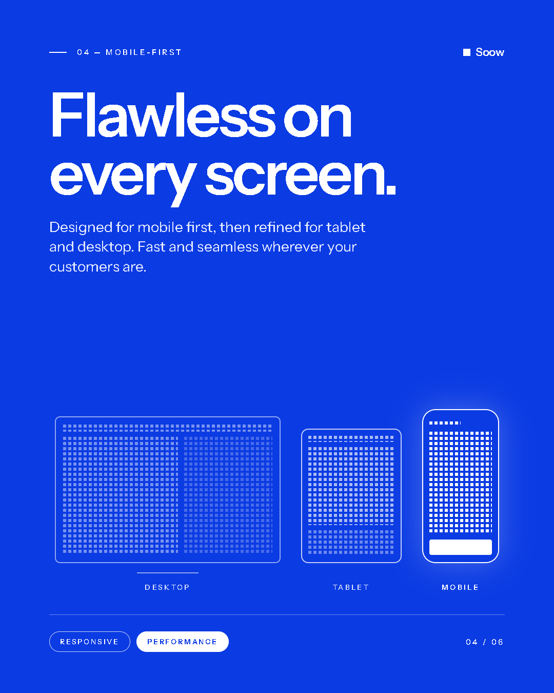 Flawless on every screen — designed for mobile first